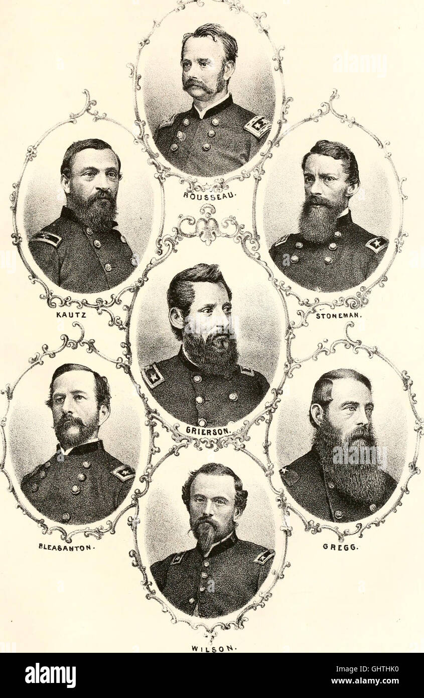 The history of the Civil War in the United States - its cause, origin, progress and conclusion; containing full, impartial and graphic descriptions of the various military and naval engagements, with Stock Photo