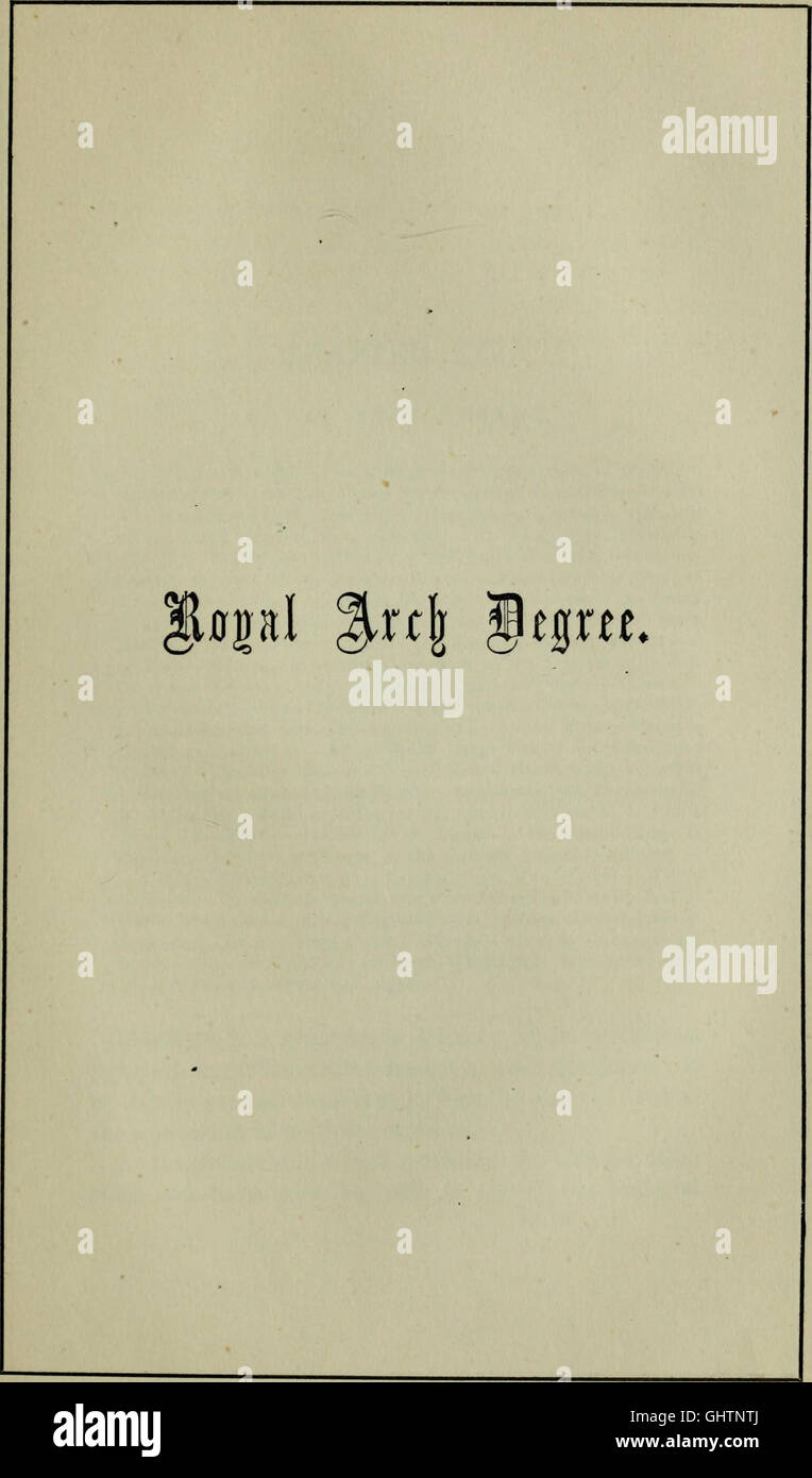 The traditions, origin and early history of Freemasonry (1882 Stock ...