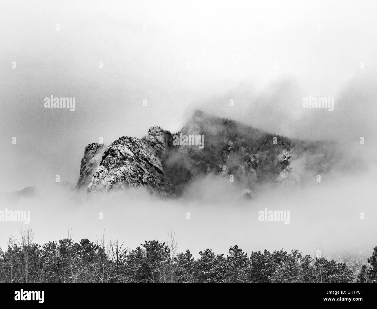 The Needles Rocky Mountain National Park, Estes Park, Colorado Stock