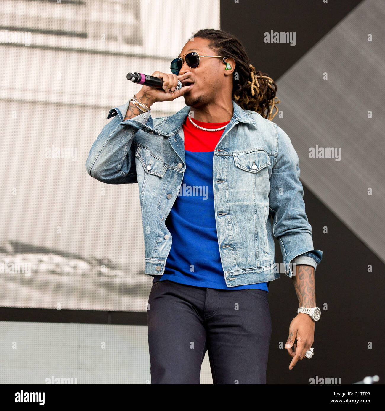 Rapper denim deals jacket