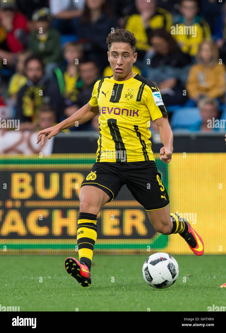 Altach, Austria. 5th Aug, 2016. Dortmund's Emre Mor in ...