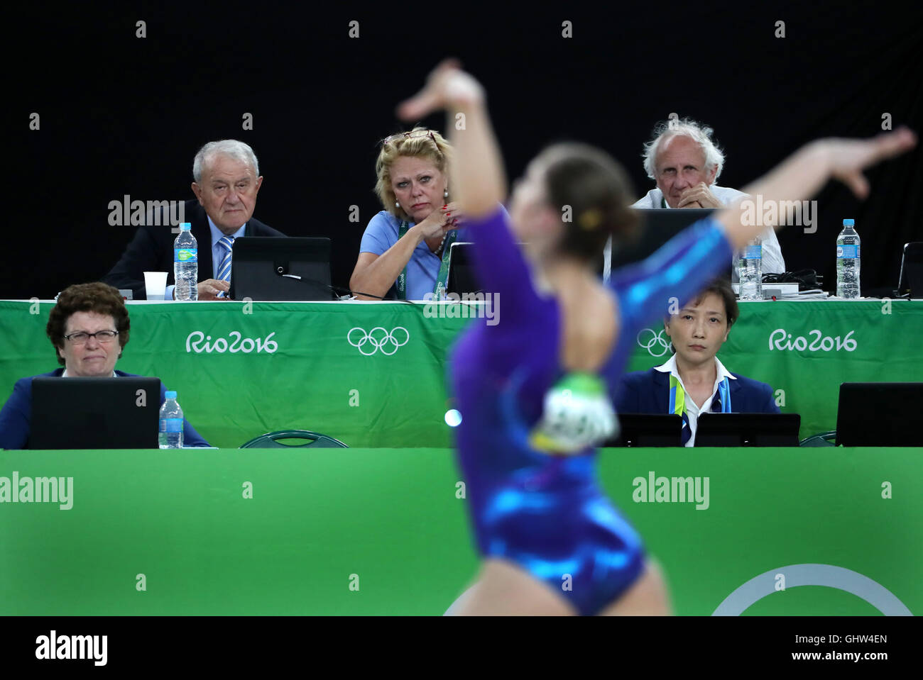 Gymnastics judges hires stock photography and images Alamy
