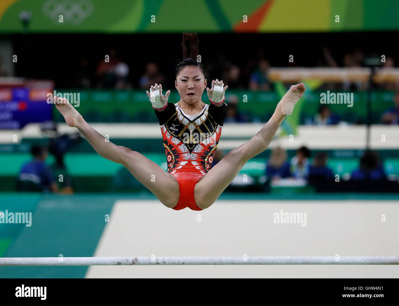 Rio De Janeiro Brazil 11th August 2016 Artistic Gymnastics Stock