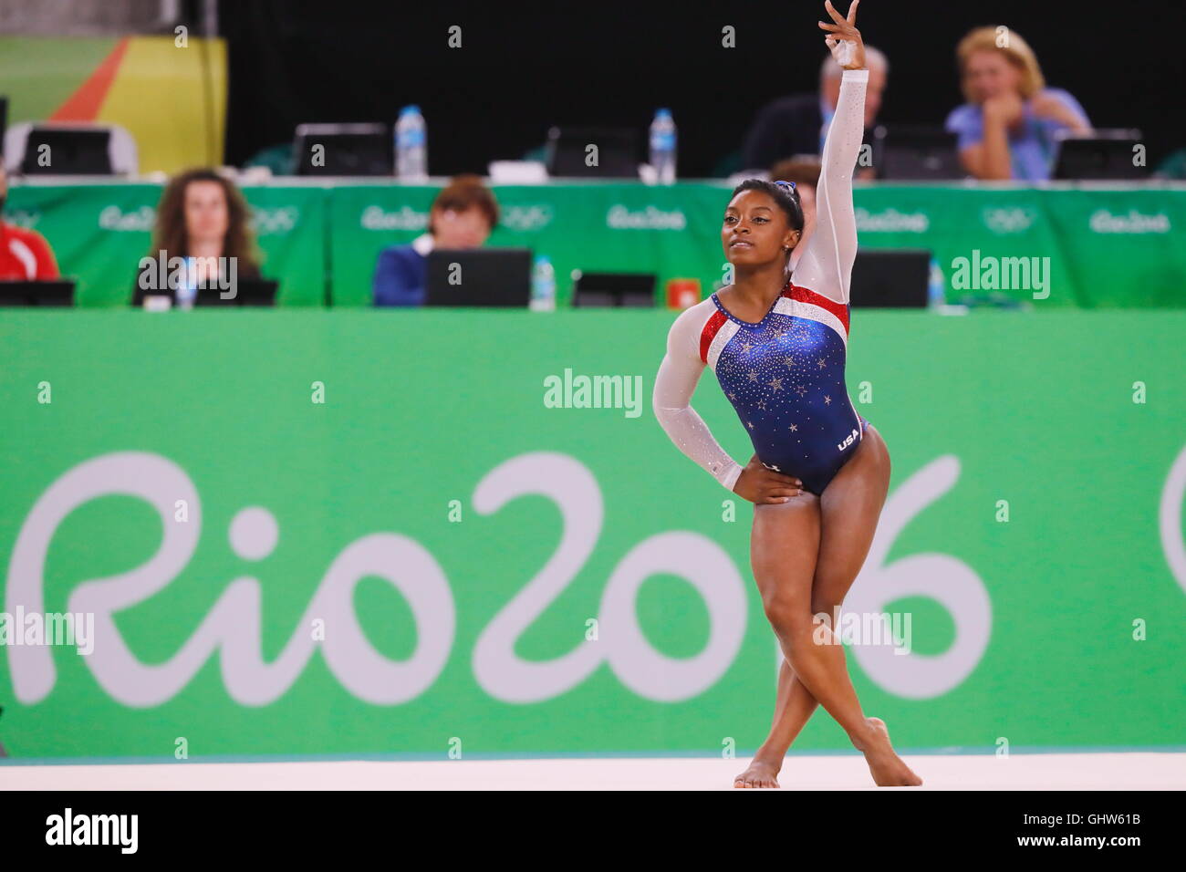 Simone Biles 2016 Rio Olympics Hi res Stock Photography And Images Alamy