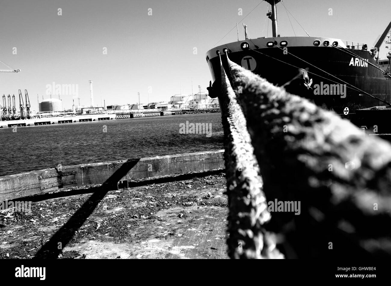 Rope, Ropes, Line, Lines, Perspective, Docked, Mooring, Ship, Ships ...