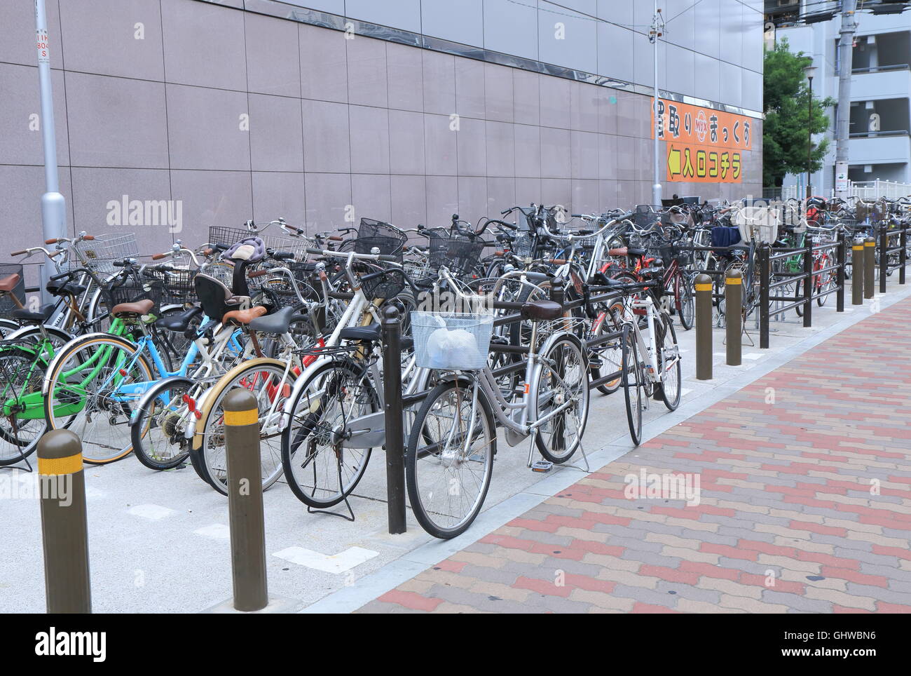 Japan bicycle parking hires stock photography and images Alamy