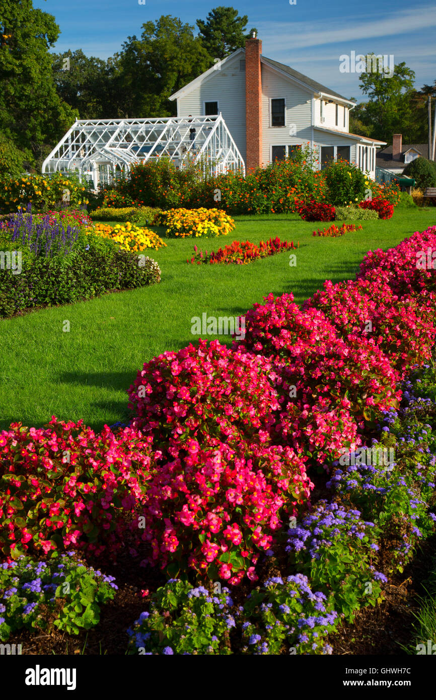 The Caretaker’s Cottage, Elizabeth Park, Hartford, Connecticut Stock Photo