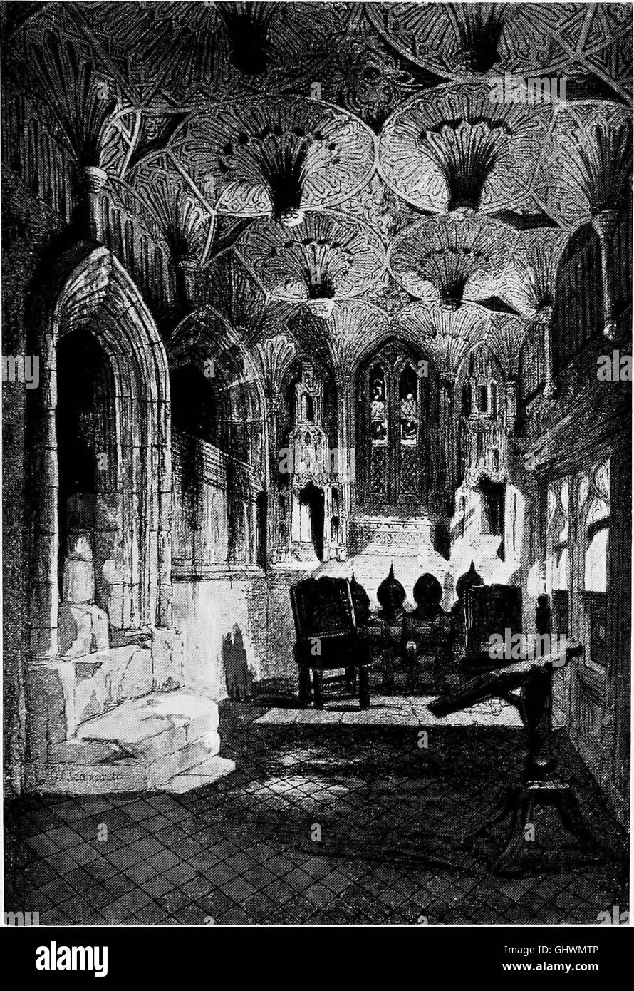 Warwick castle and its earls - from Saxon times to the present day (1903) Stock Photo
