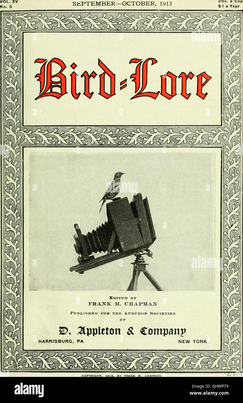 Bird-lore (1913) Stock Photo
