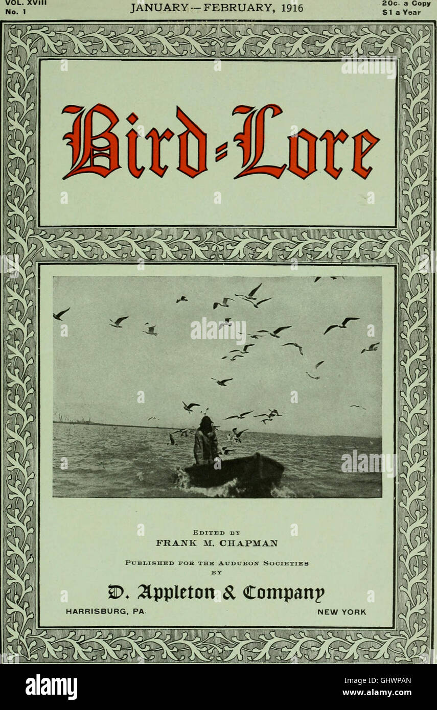 Bird-lore (1916) Stock Photo