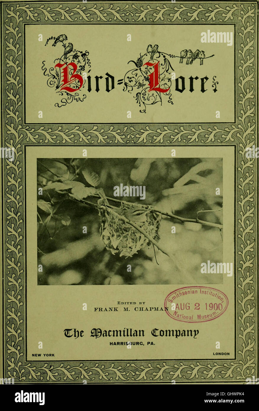 Bird lore (1900) Stock Photo