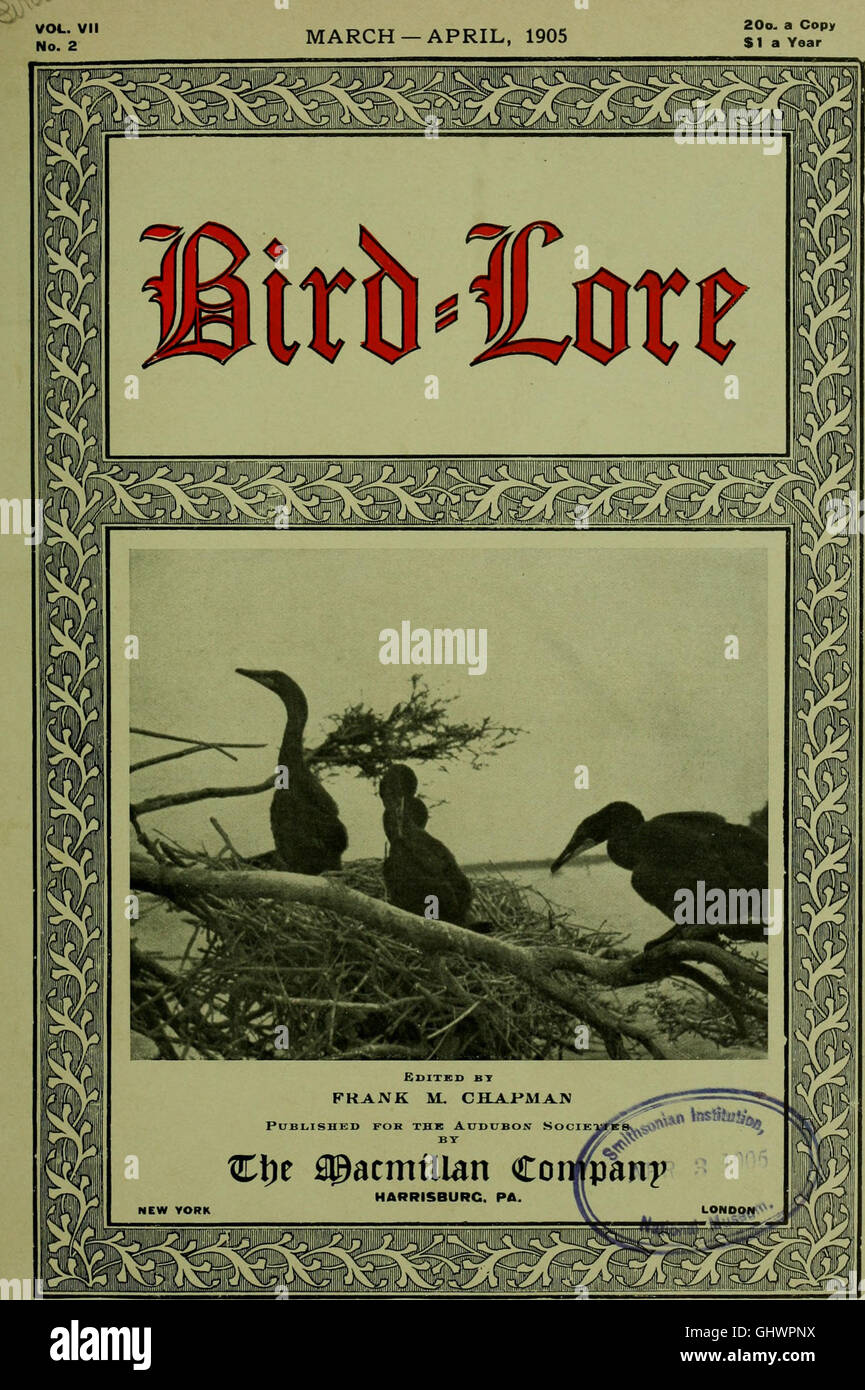 Bird lore (1905) Stock Photo