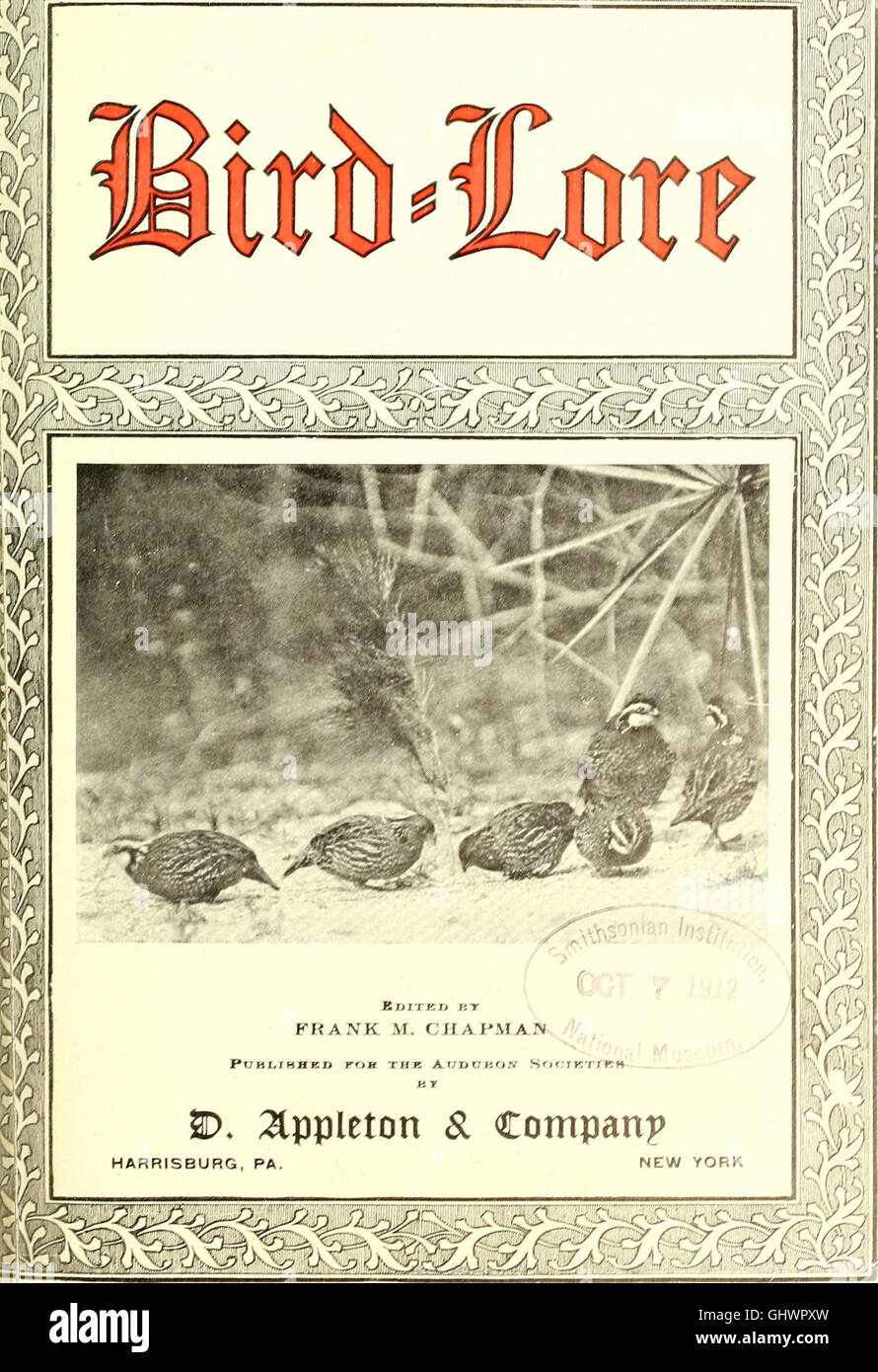 Bird lore (1912) Stock Photo