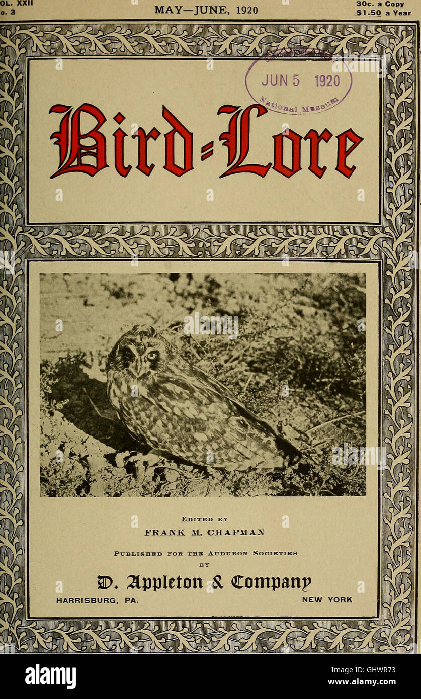 Bird lore (1920) Stock Photo