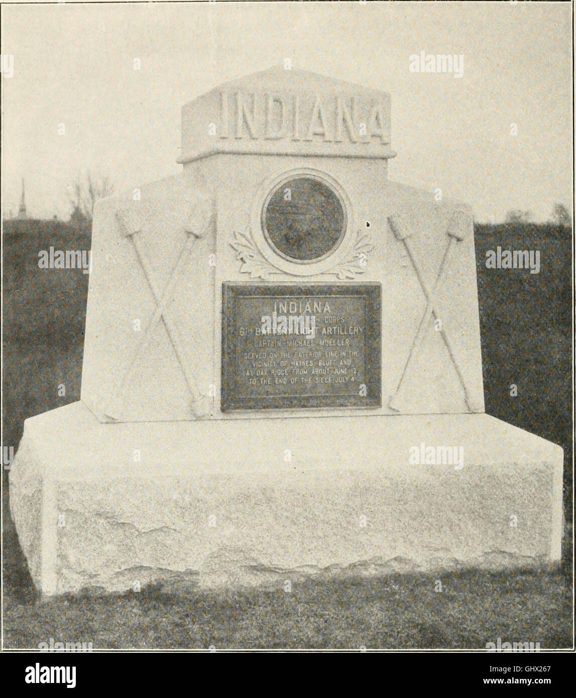 A 1911 historical account of Indiana's involvement in the Battle of ...
