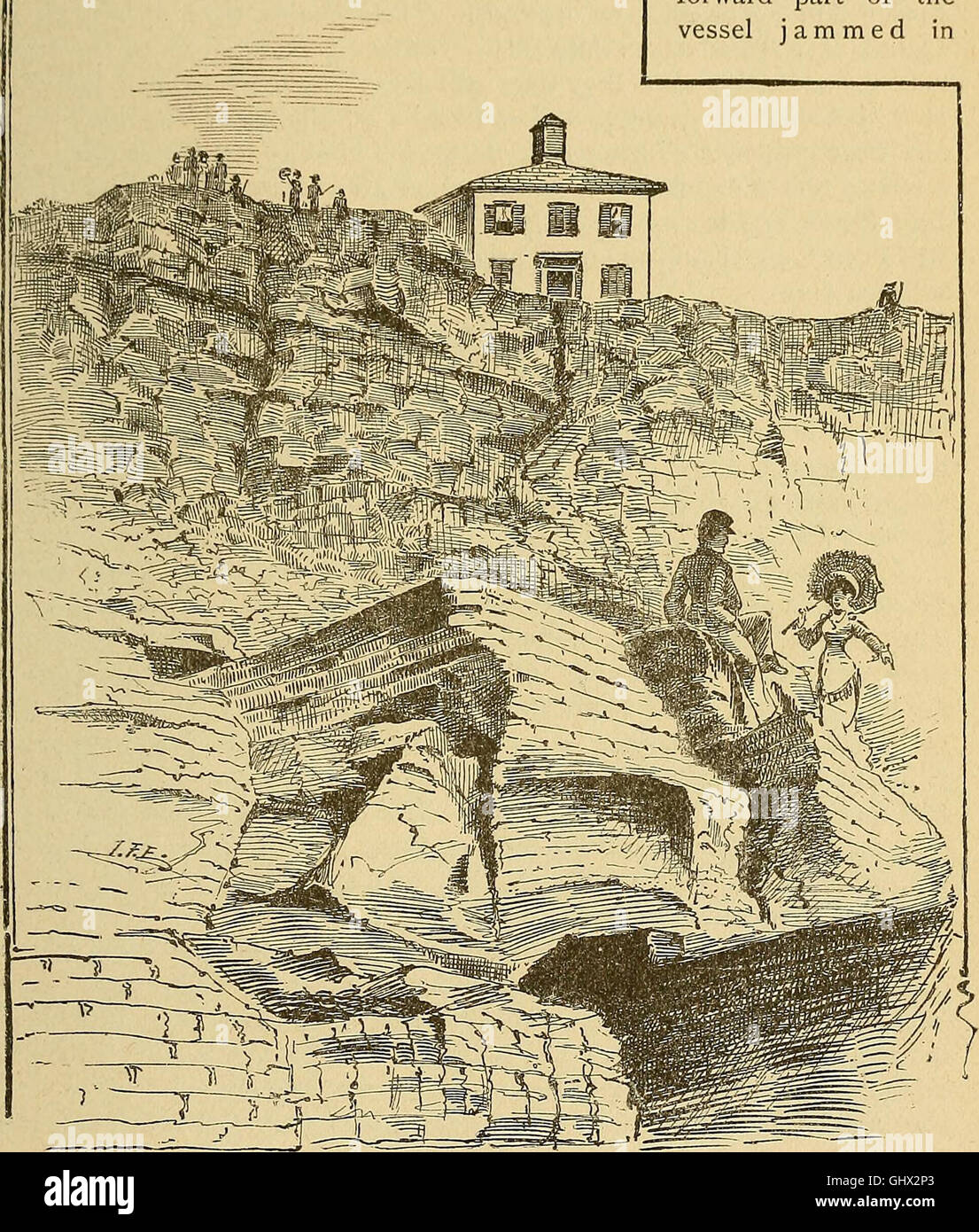 King's handbook of Boston harbor (1882) Stock Photo