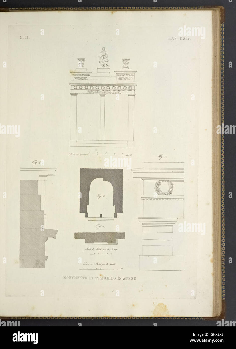 'Ancient architecture described and demonstrated with monuments - a ...