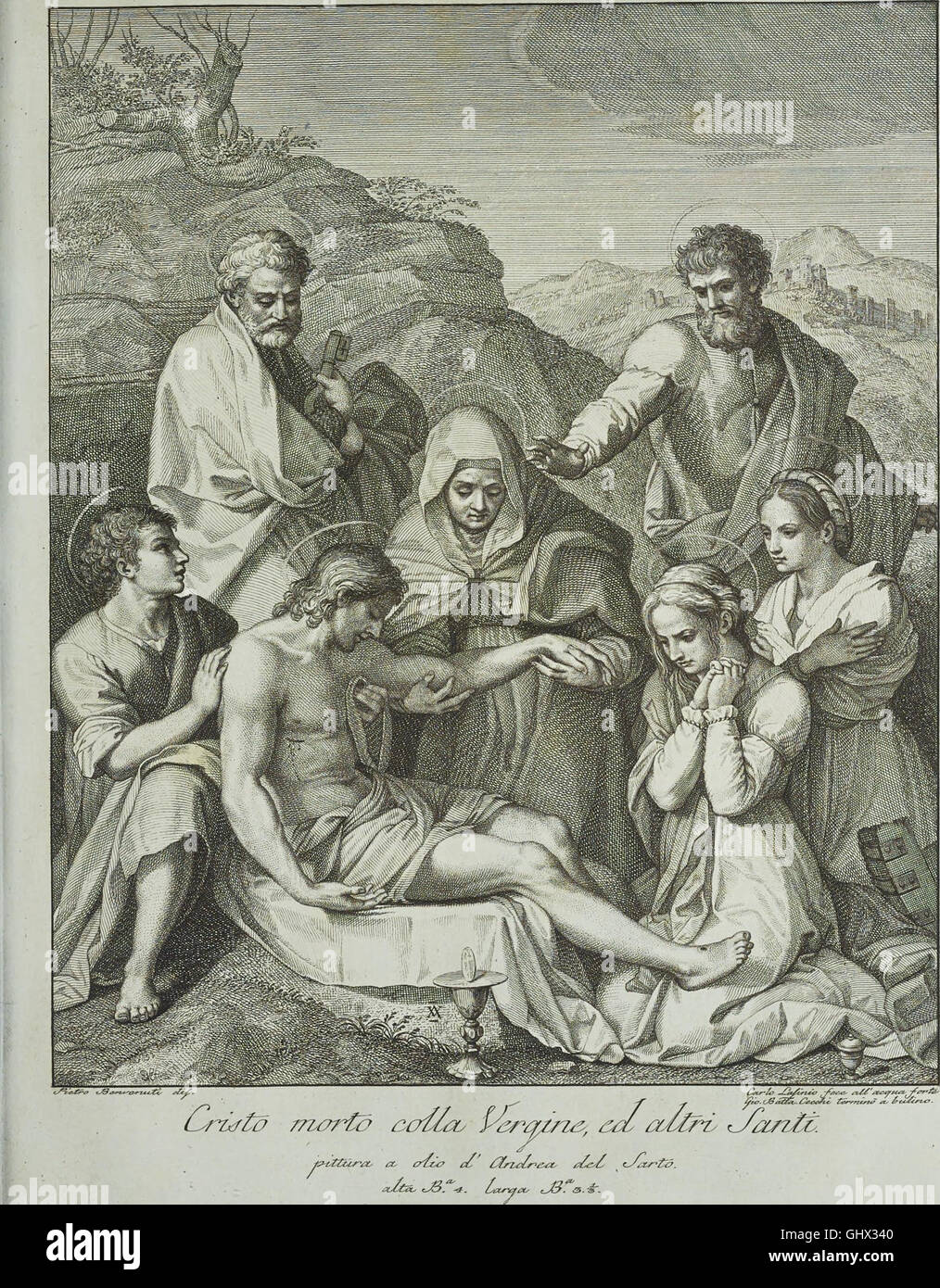 L'Etruria pittrice, ovvero, Storia della pittura toscana, dedotta dai suoi monumenti che si esibiscono in stampa dal secolo X. fino al presente (1791) Stock Photo