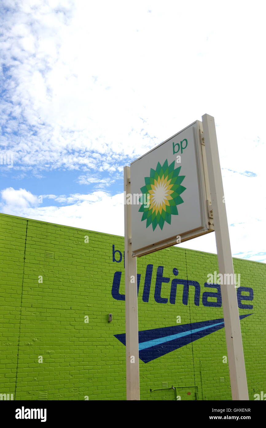 BP Ultimate - British Petroleum Petrol station Victoria Australia Stock ...