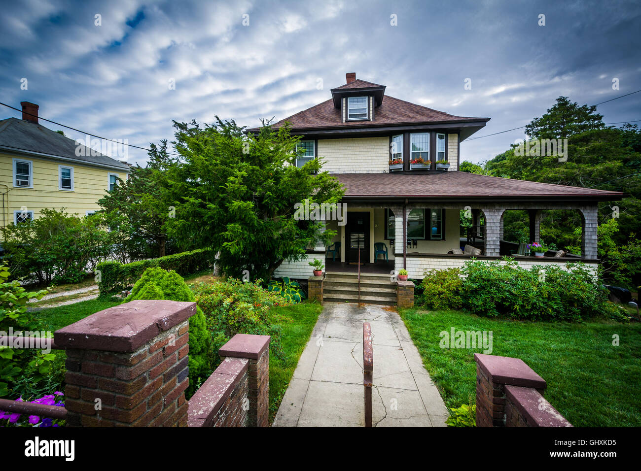 House in Provincetown, Cape Cod, Massachusetts Stock Photo Alamy