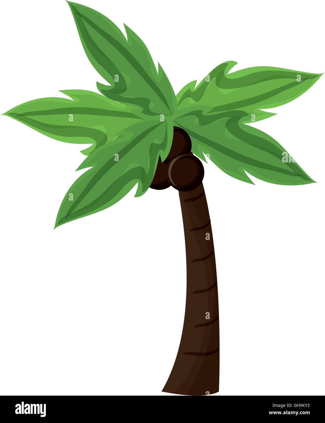 palm tree icon Stock Vector Image & Art - Alamy