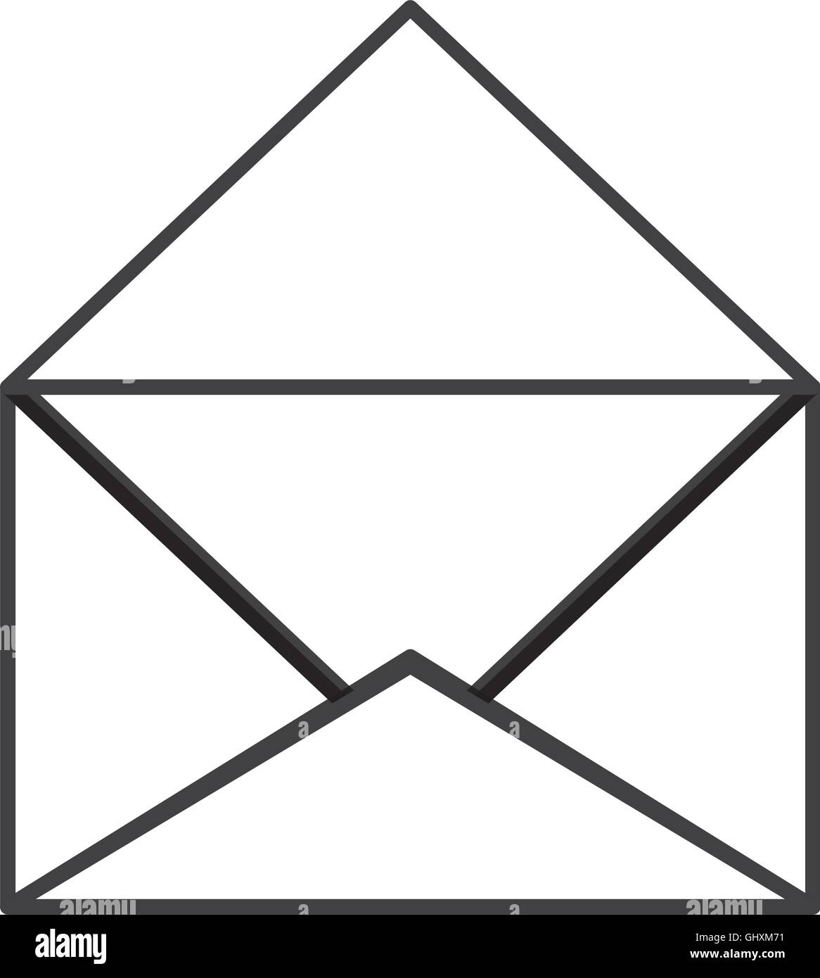closed envelope icon Stock Vector Image & Art - Alamy