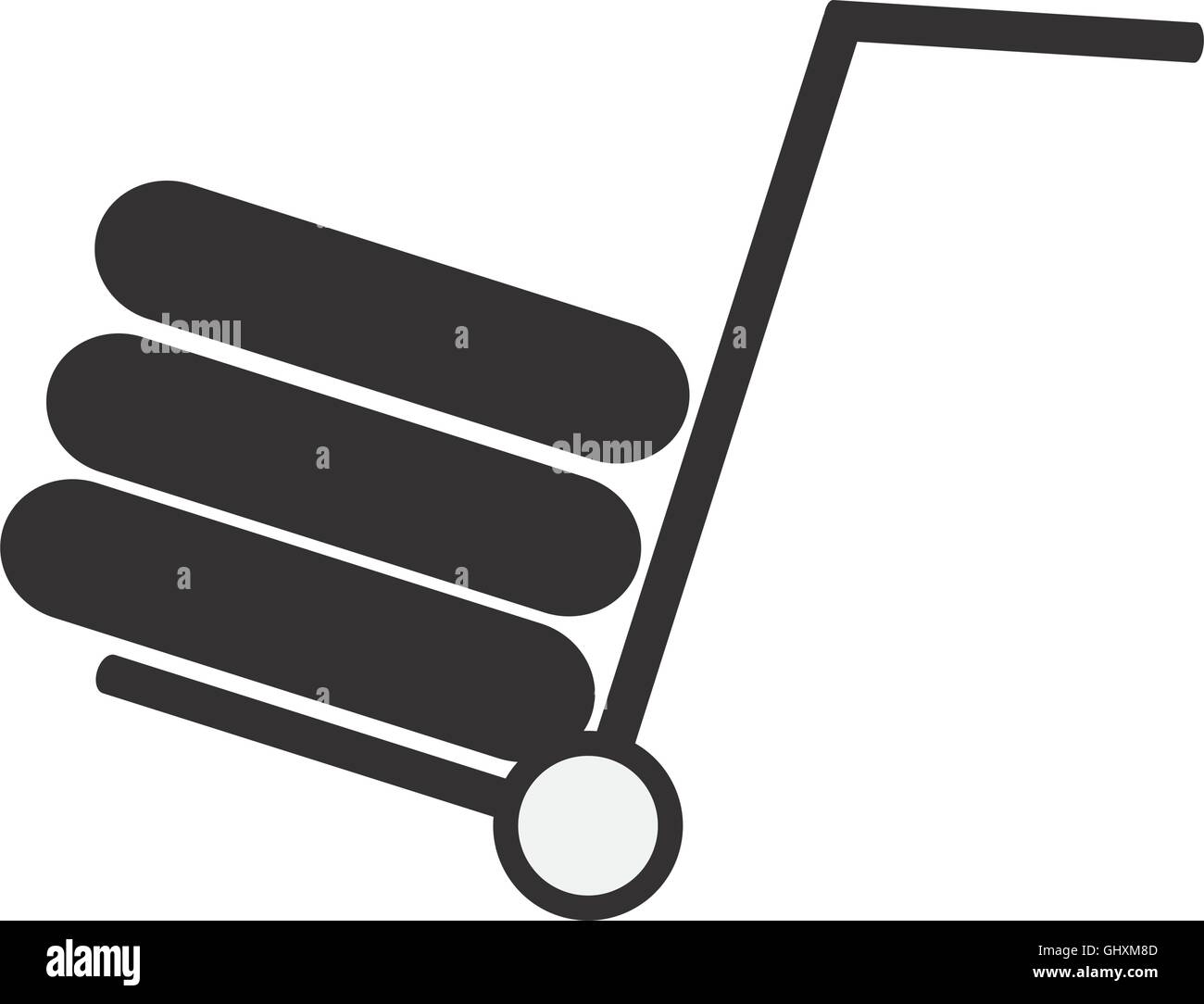 luggage cart icon Stock Vector Image & Art - Alamy