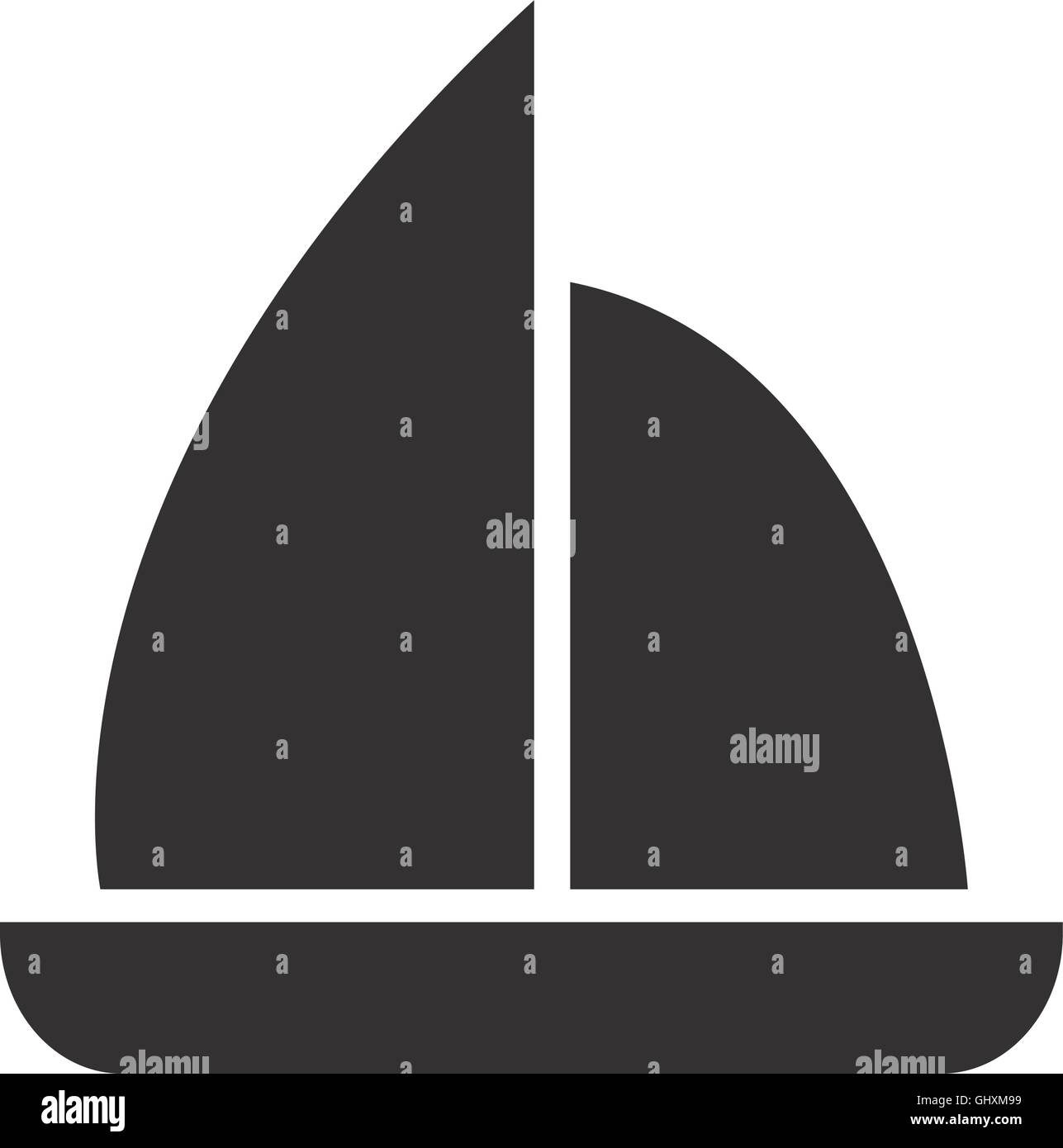 sail boat icon Stock Vector Image & Art - Alamy