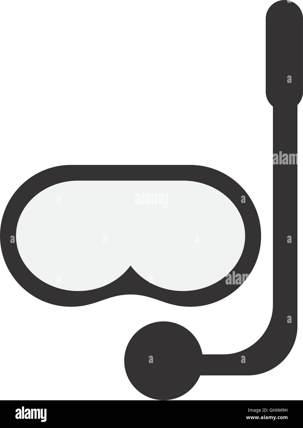 mask with snorkel icon Stock Vector Image & Art - Alamy