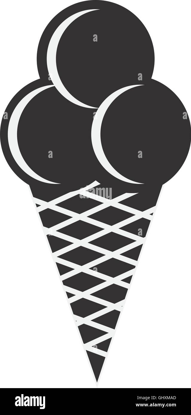 ice cream cone icon Stock Vector Image & Art - Alamy