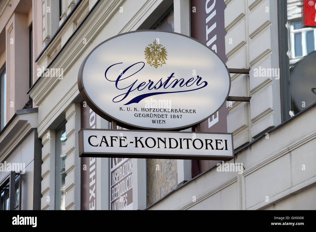 Wien cafe gerstner hi-res stock photography and images - Alamy