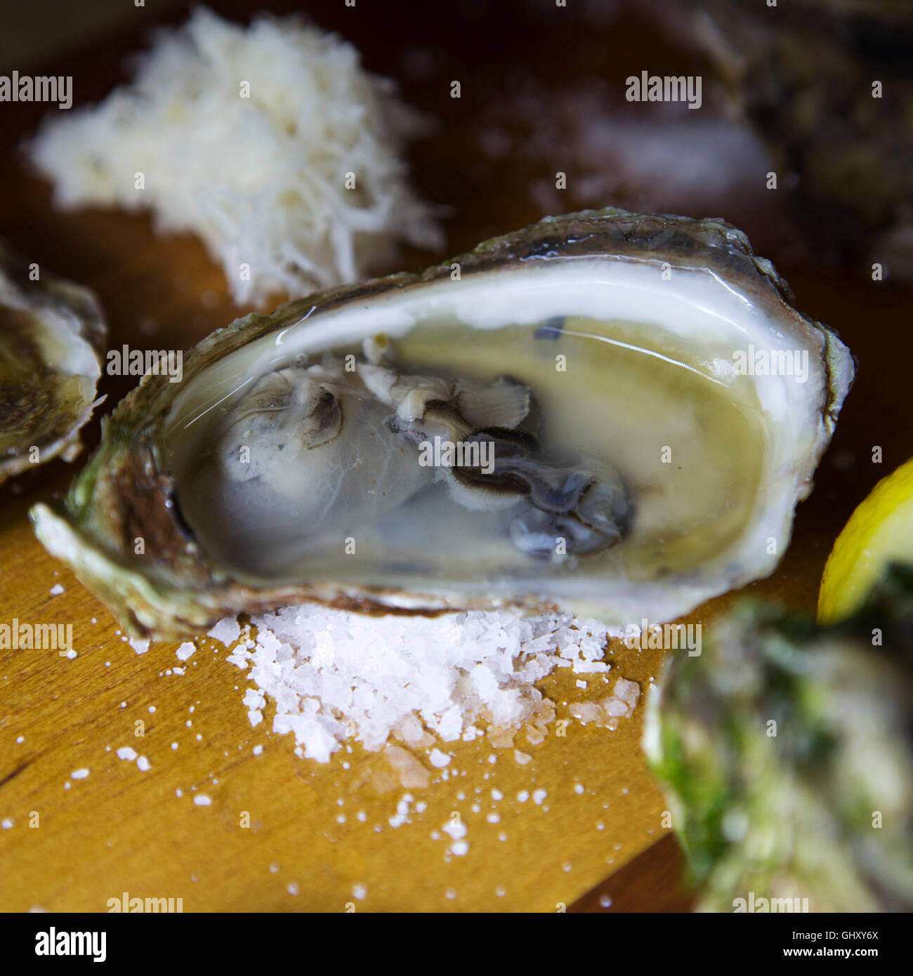 Price Edward Island oysters served at St John's in Newfoundland and