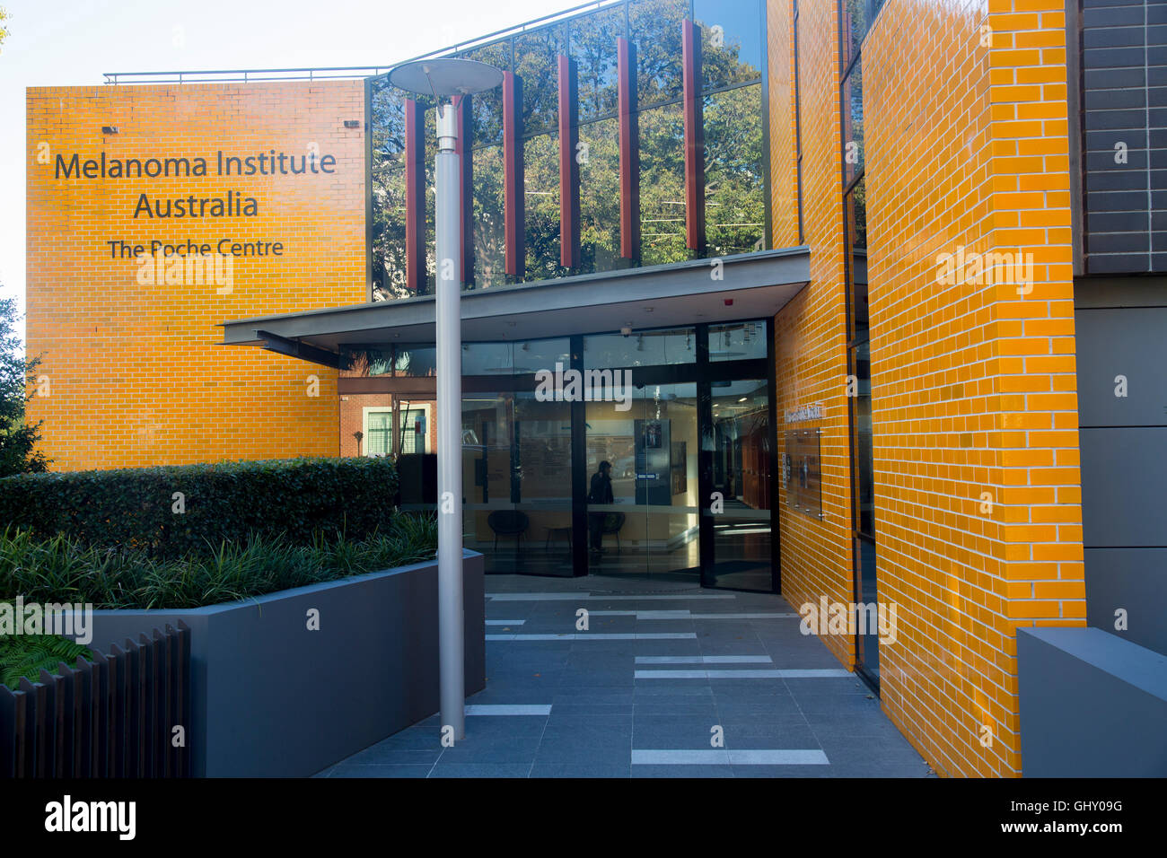 Melanoma Institute of Australia located in North Sydney, that researches treatments for melanoma Stock Photo