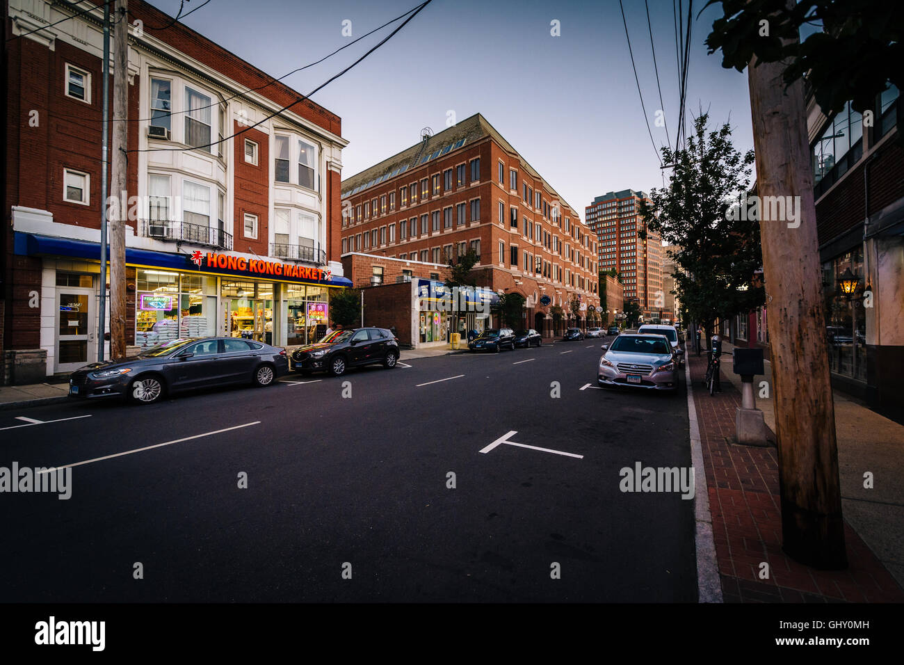Whitney Avenue, in New Haven, Connecticut Stock Photo Alamy