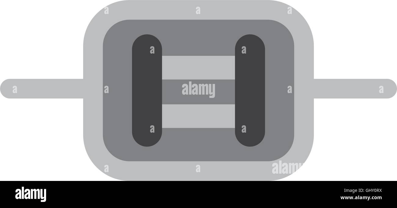 bracket metal orthodontics isolated icon Stock Vector Image & Art - Alamy
