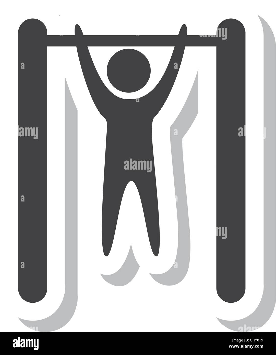 human figure silhouette athlete icon Stock Vector Image & Art - Alamy