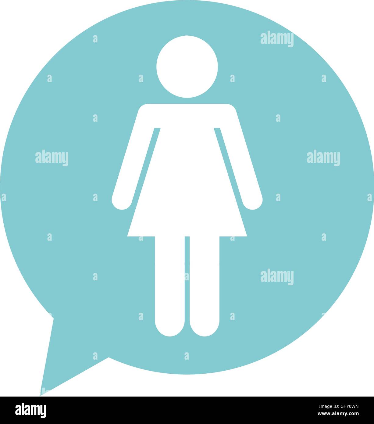 speech bubble social media isolated icon Stock Vector Image & Art - Alamy
