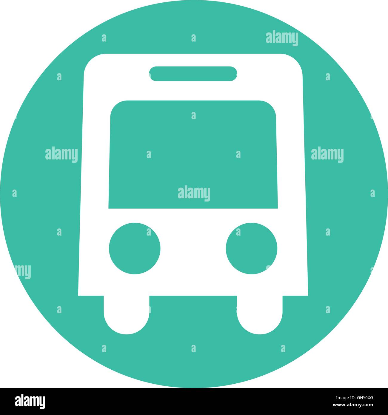 bus service public isolated Stock Vector Image & Art - Alamy