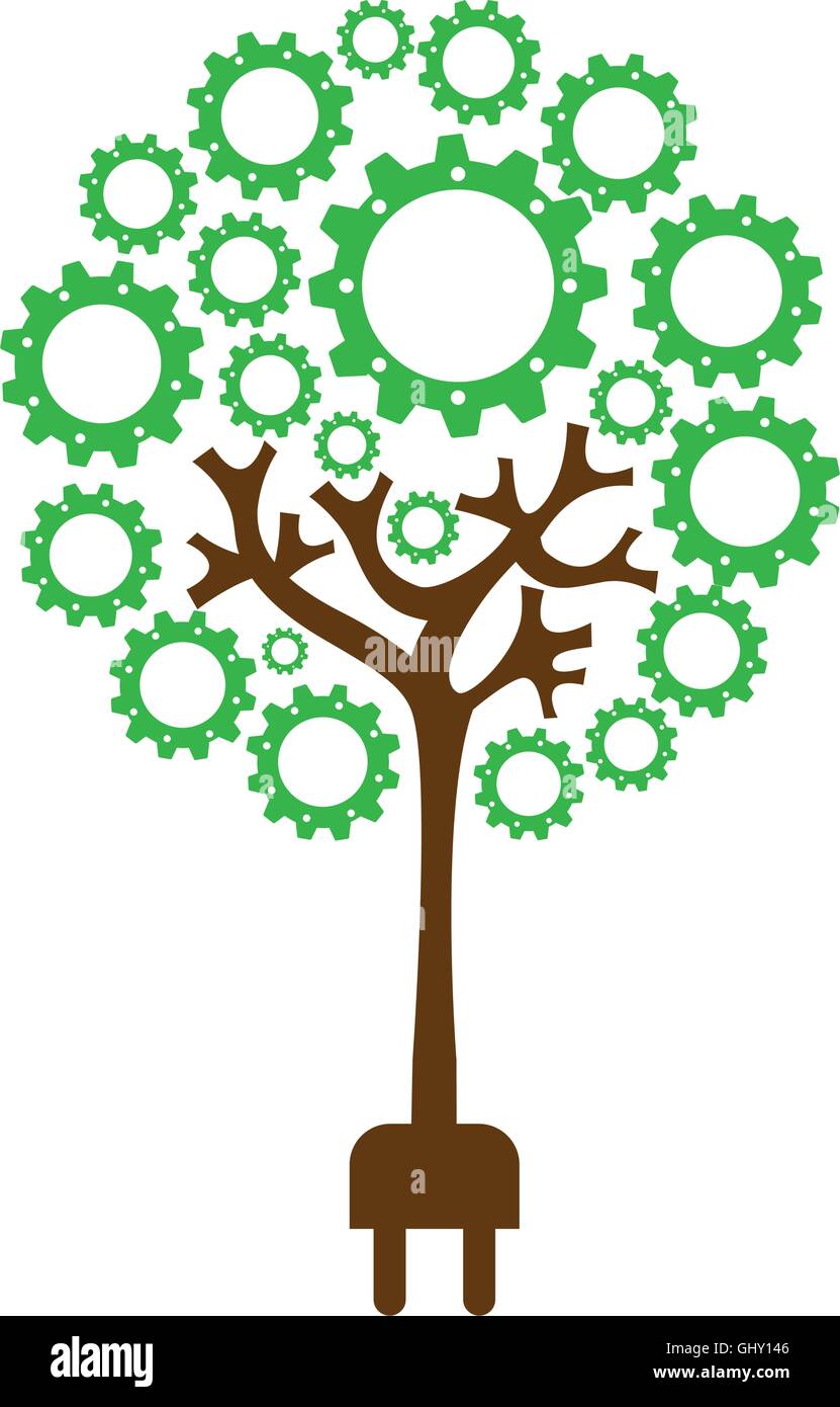ecology concept isolated icon Stock Vector Image & Art - Alamy