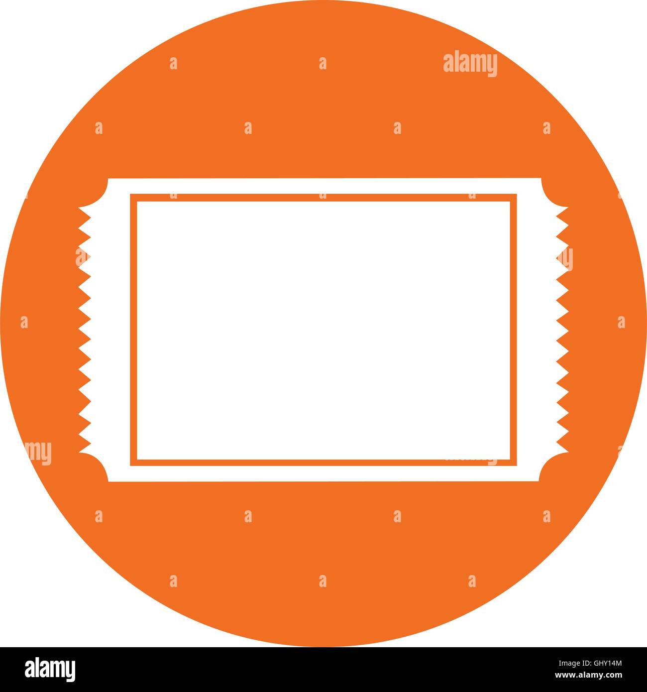 ticket paper cinema icon Stock Vector Image & Art - Alamy