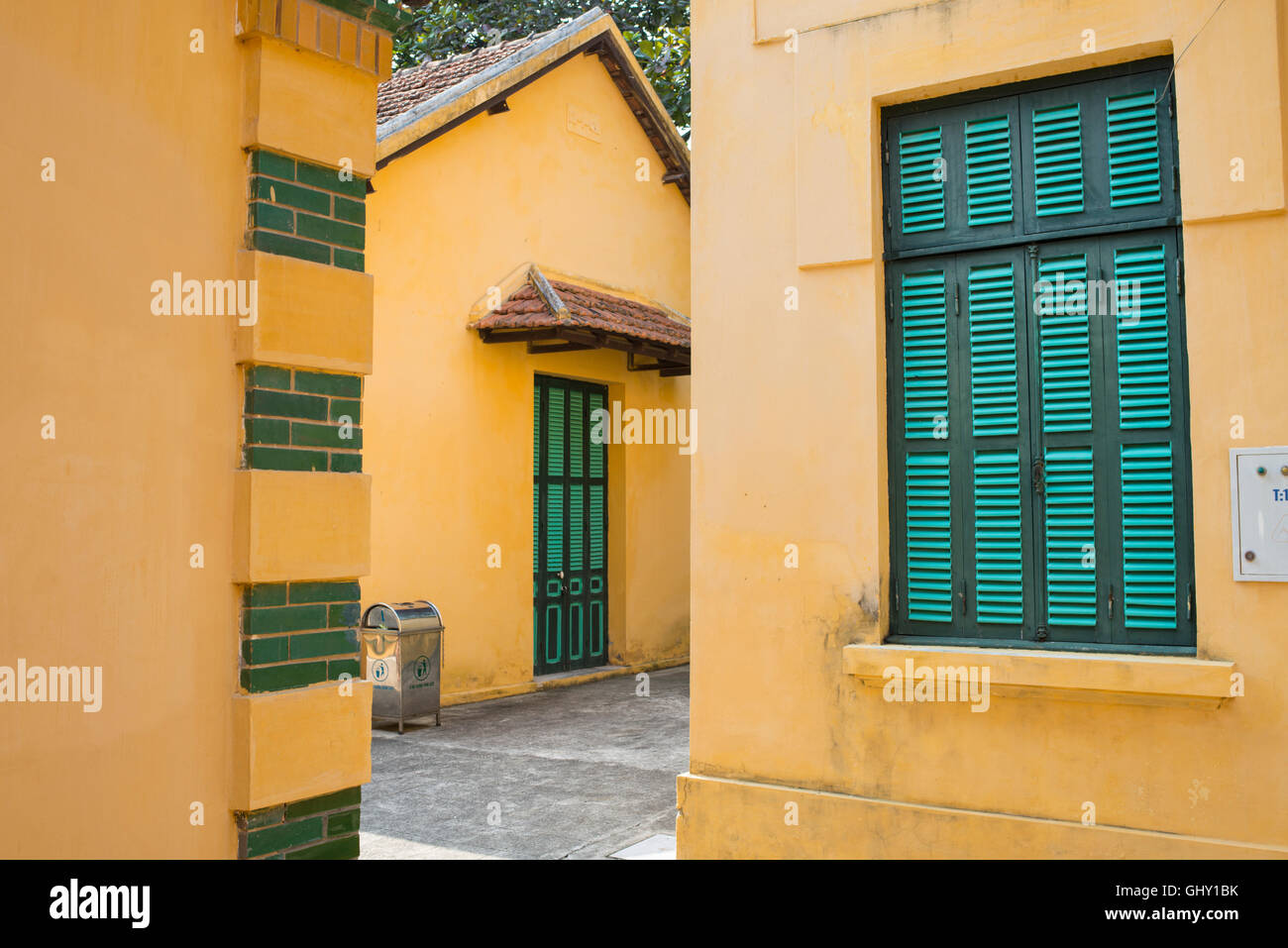 Buildings in the Presidential palace area, Hanoi Stock Photo