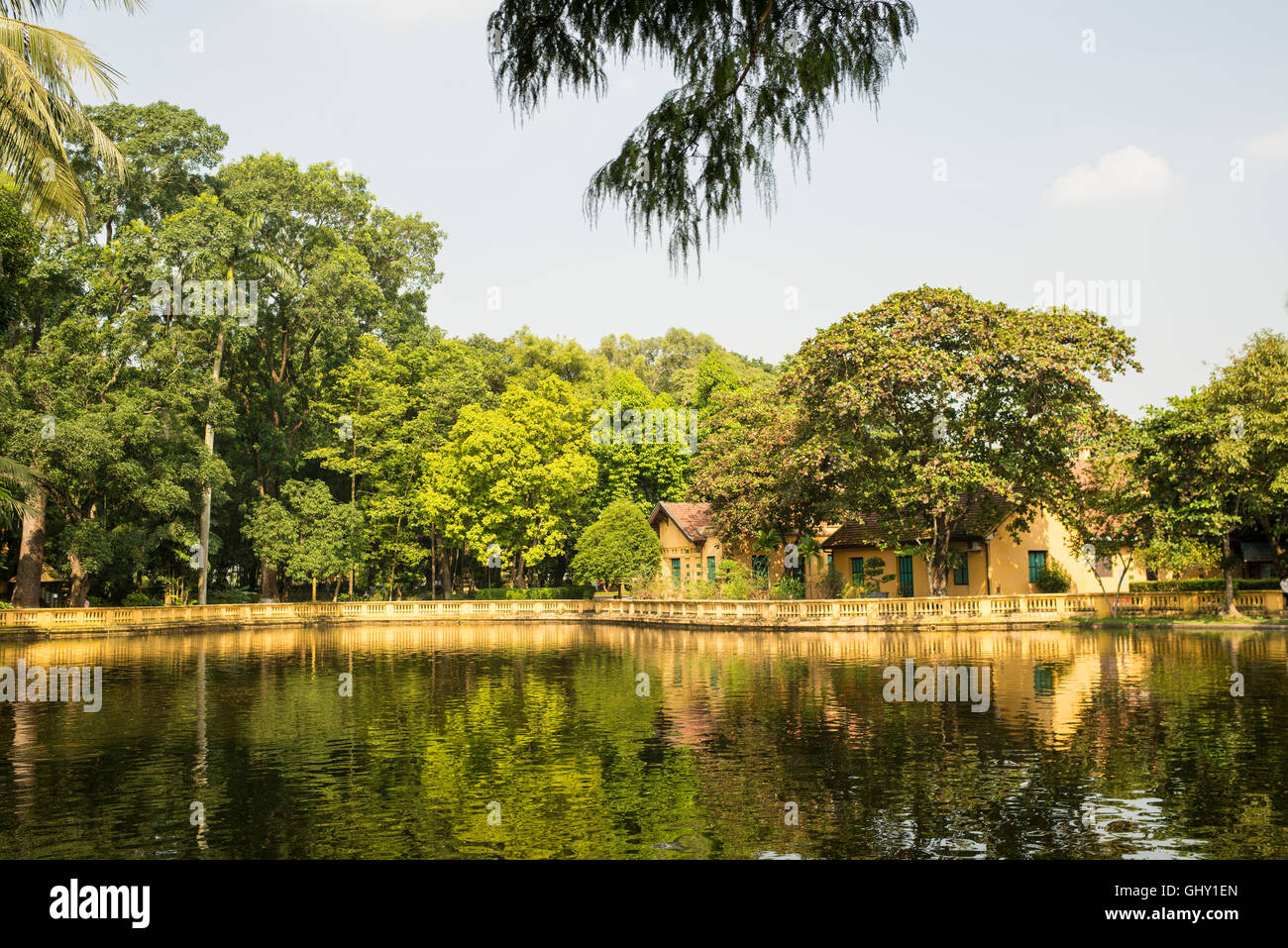 Ho Chi Minh's house, Hanoi Stock Photo