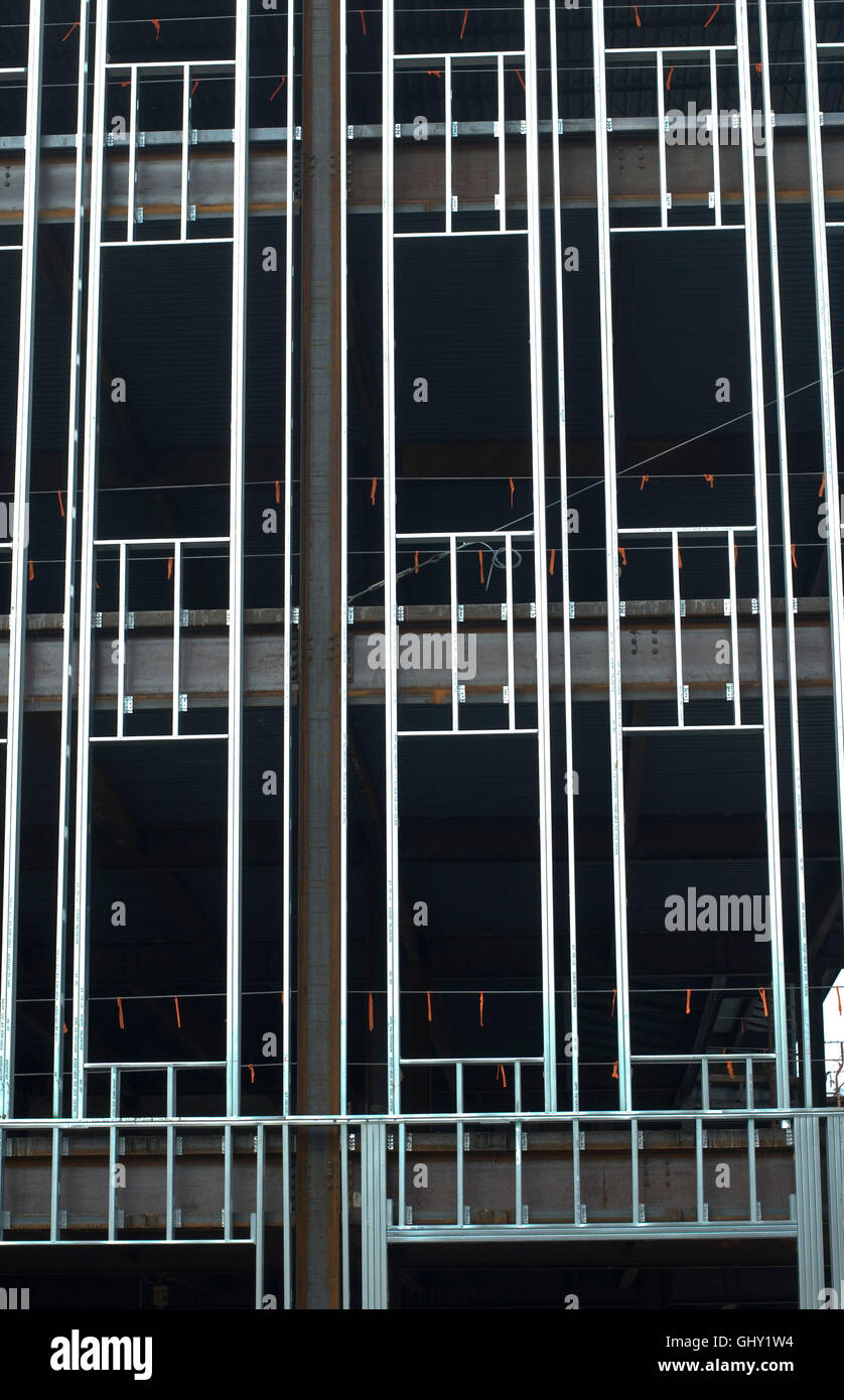 Commercial construction in Downtown Boulder Colorado Stock Photo Alamy