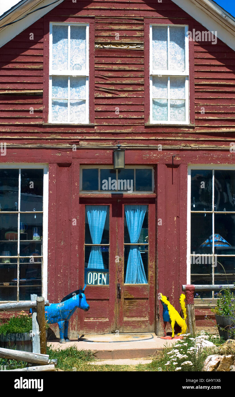 The Red Store, Gold Hill, Colorado Stock Photo Alamy
