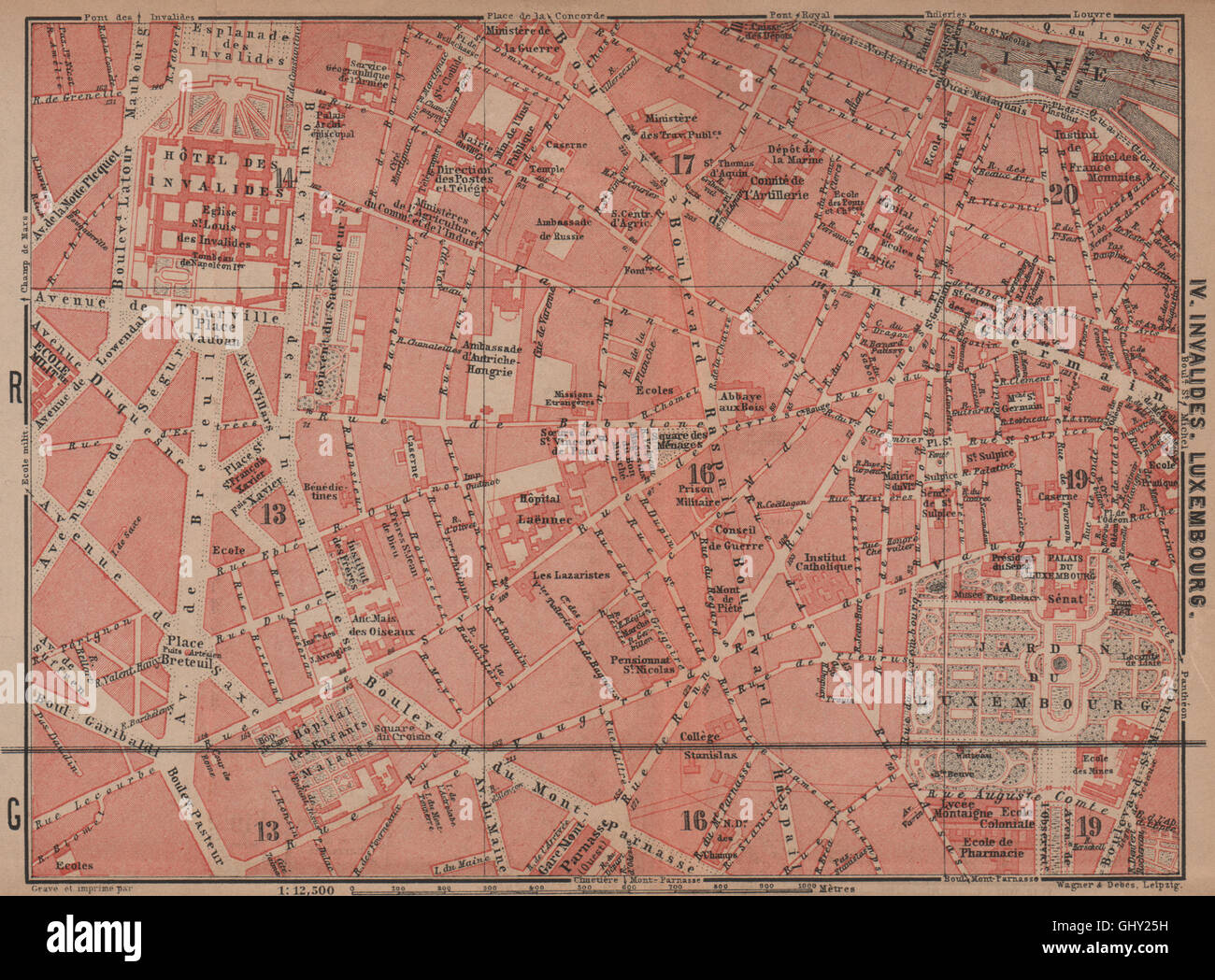 City of london map 1900 hi-res stock photography and images - Alamy