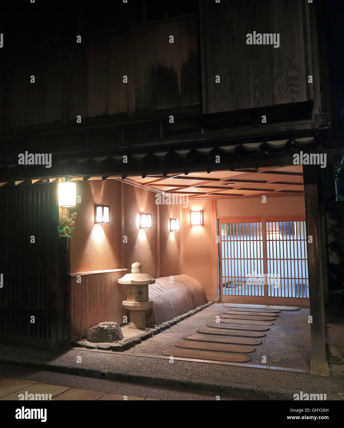 Old traditional Japanese house Stock Photo - Alamy