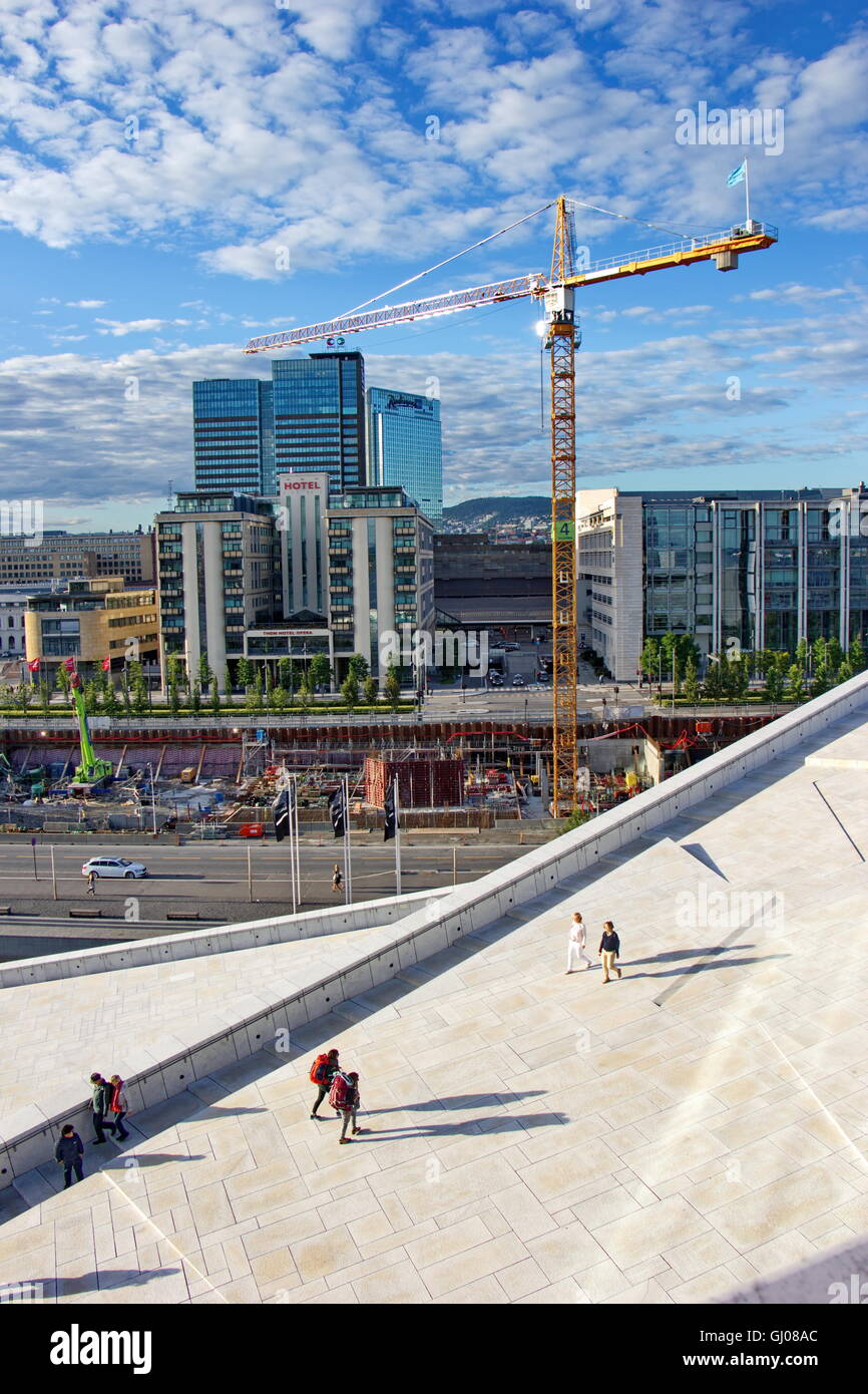 Oslo city center cityscape hi-res stock photography and images - Alamy
