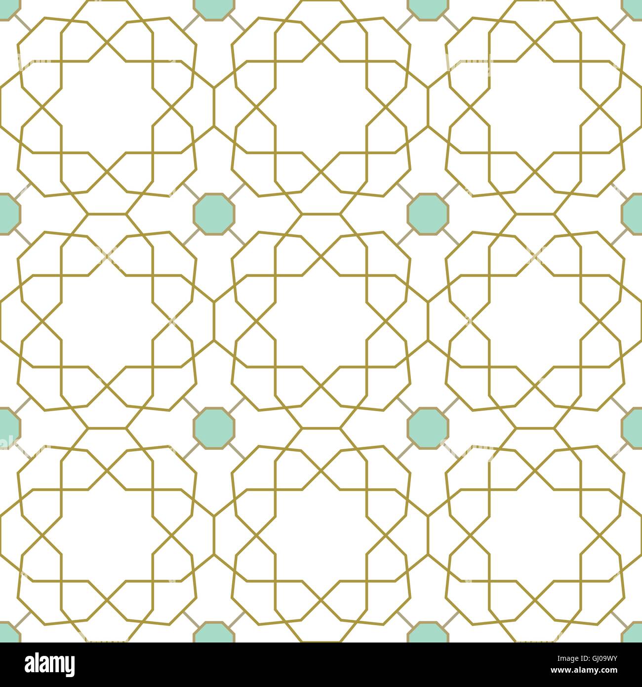 Seamless Vector Pattern in Arabian Style Stock Vector Image & Art - Alamy