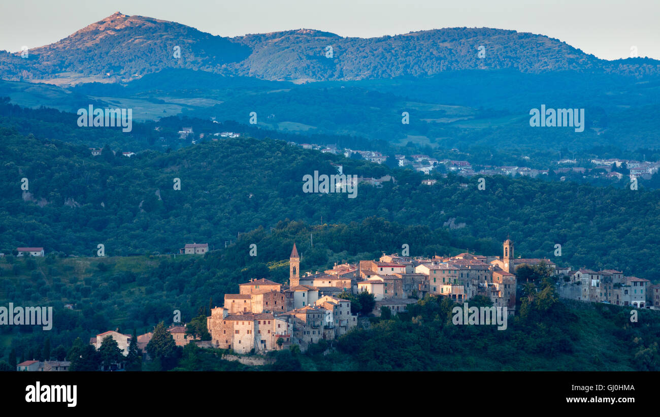 Seggiano, Province of Grosseto, Tuscany, Italy Stock Photo
