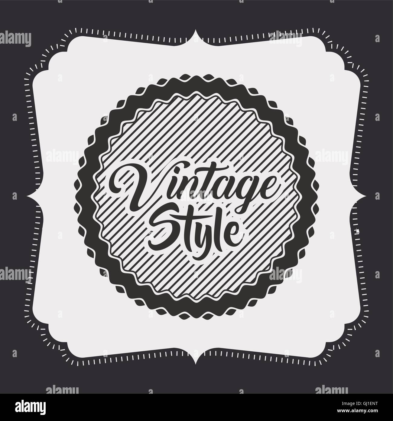 frame retro style icon, isolated icon design Stock Vector Image & Art ...